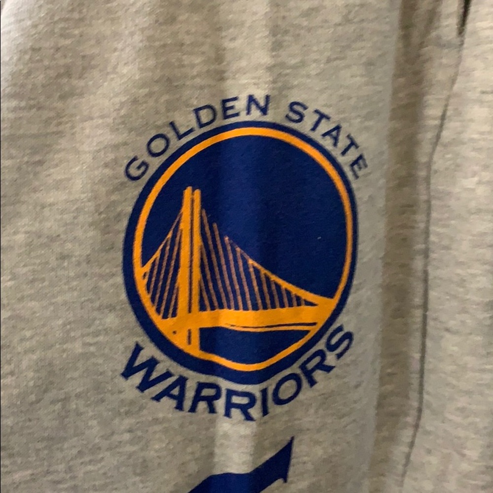 Warriors sweat pants